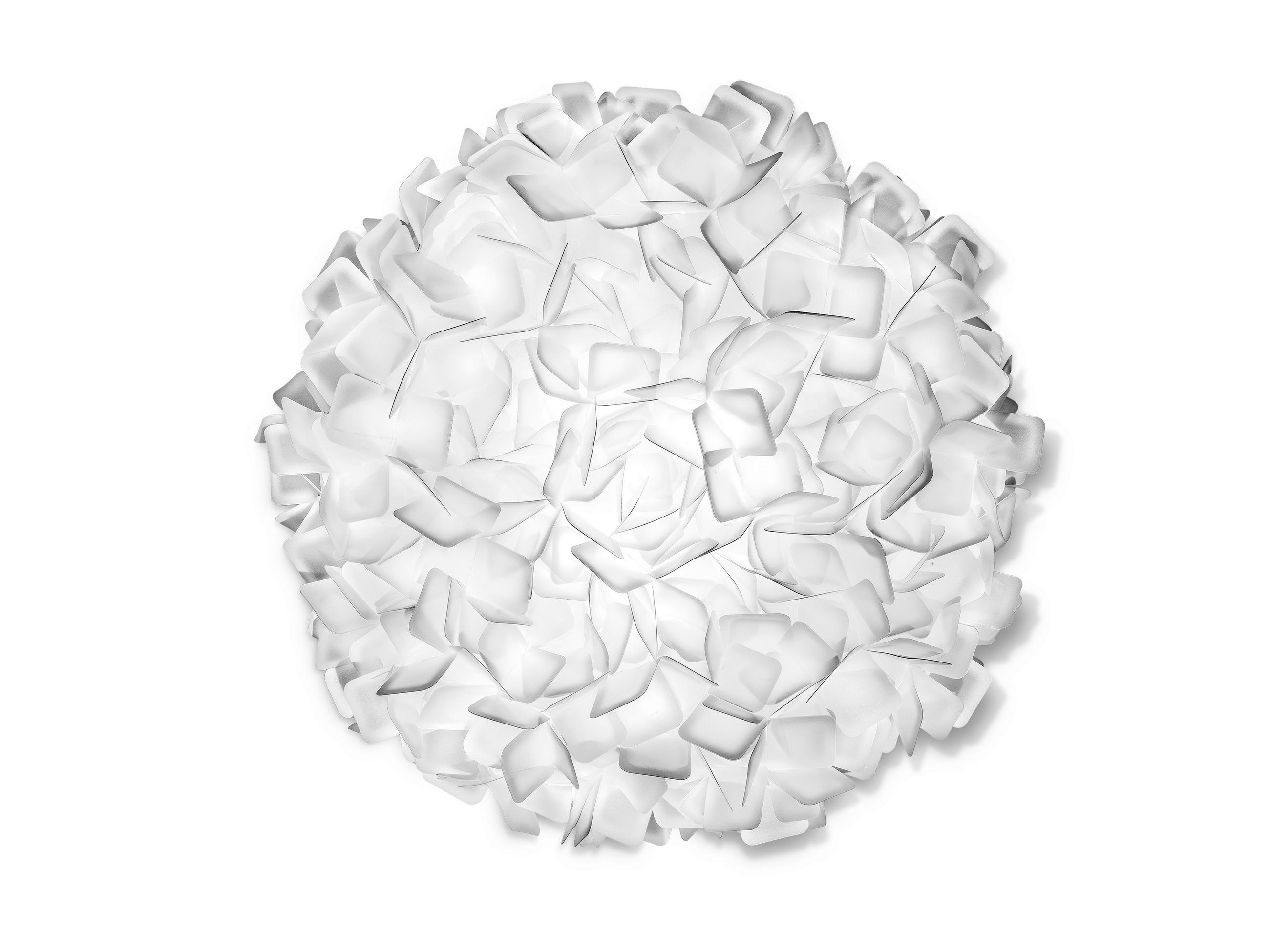 DECKENLEUCHTE CLIZIA 78/25 cm   - Weiß, Design, Kunststoff (78/25cm) - Slamp