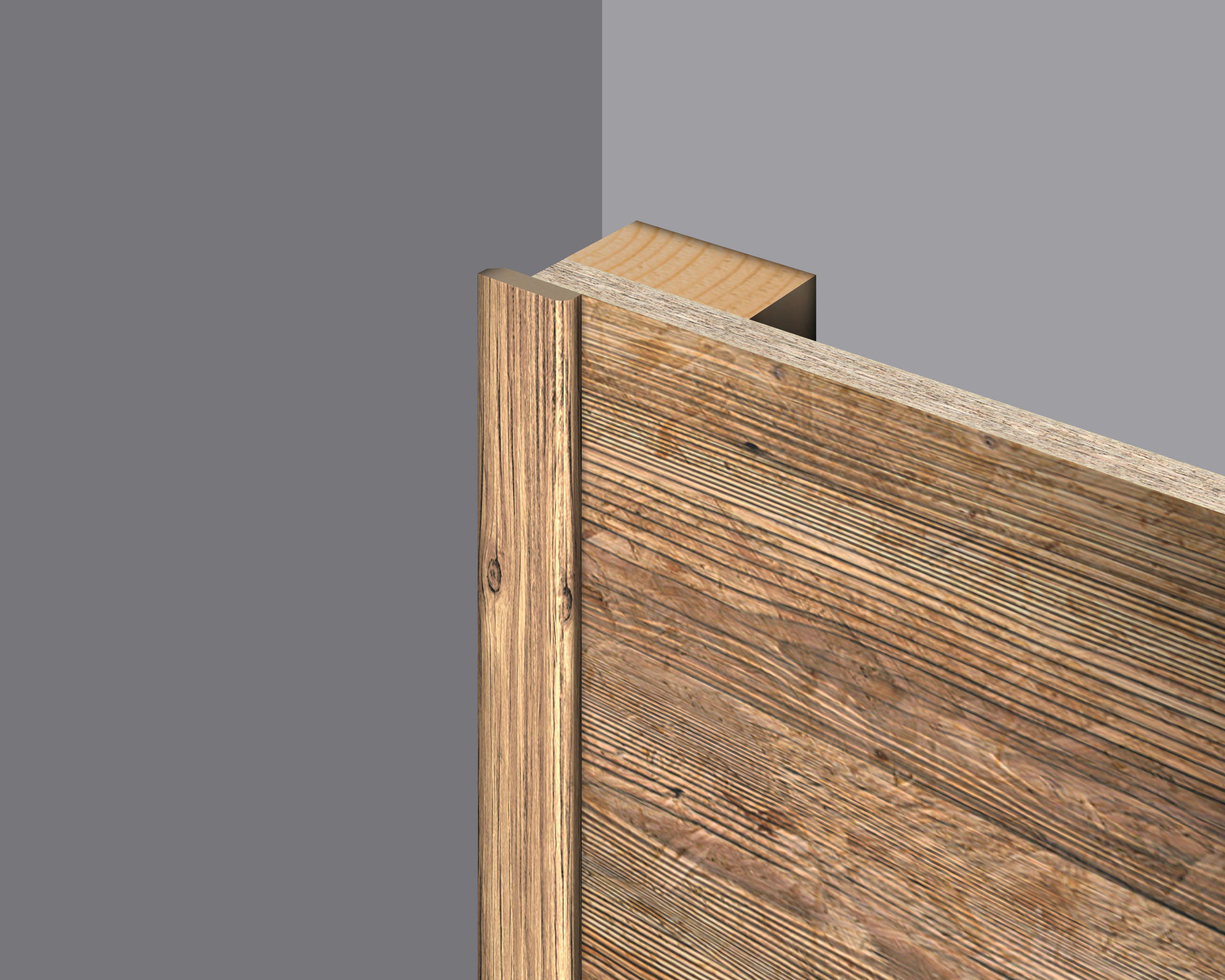 Abdeckleiste Fichte  - Fichtefarben, Basics, Naturmaterialien (240/0.6/2.5cm) - Egger Holzwerkstoffe