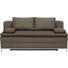 BOXSPRINGSOFA in Textil Braun - Chromfarben/Braun, Design, Textil/Metall (200/93/107cm) - Novel BOXSPRINGSOFA in Textil Braun - Chromfarben/Braun, Design, Textil/Metall (200/93/107cm) - Novel