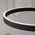 LED-HÄNGELEUCHTE Kent 60/170 cm  - Schwarz, Design, Kunststoff/Metall (60/170cm) - Dieter Knoll