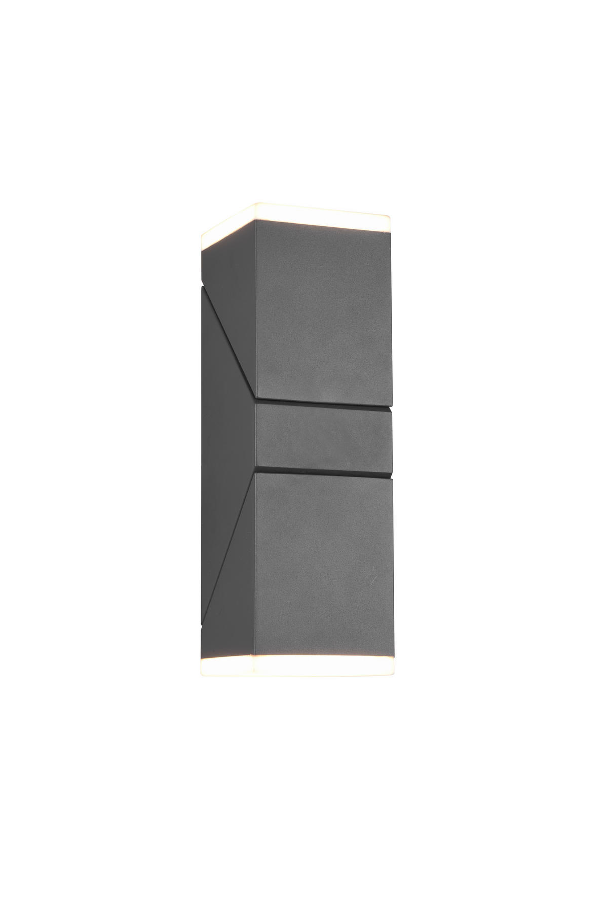 VÄGGLAMPA UTOMHUS - antracit, Basics, metall/plast (9/28/10,6cm) - Trio Leuchten