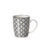 KAFFEEBECHER 350 ml - Schwarz/Weiß, Trend, Keramik (0,350l) - Ritzenhoff Breker KAFFEEBECHER 350 ml - Schwarz/Weiß, Trend, Keramik (0,350l) - Ritzenhoff Breker