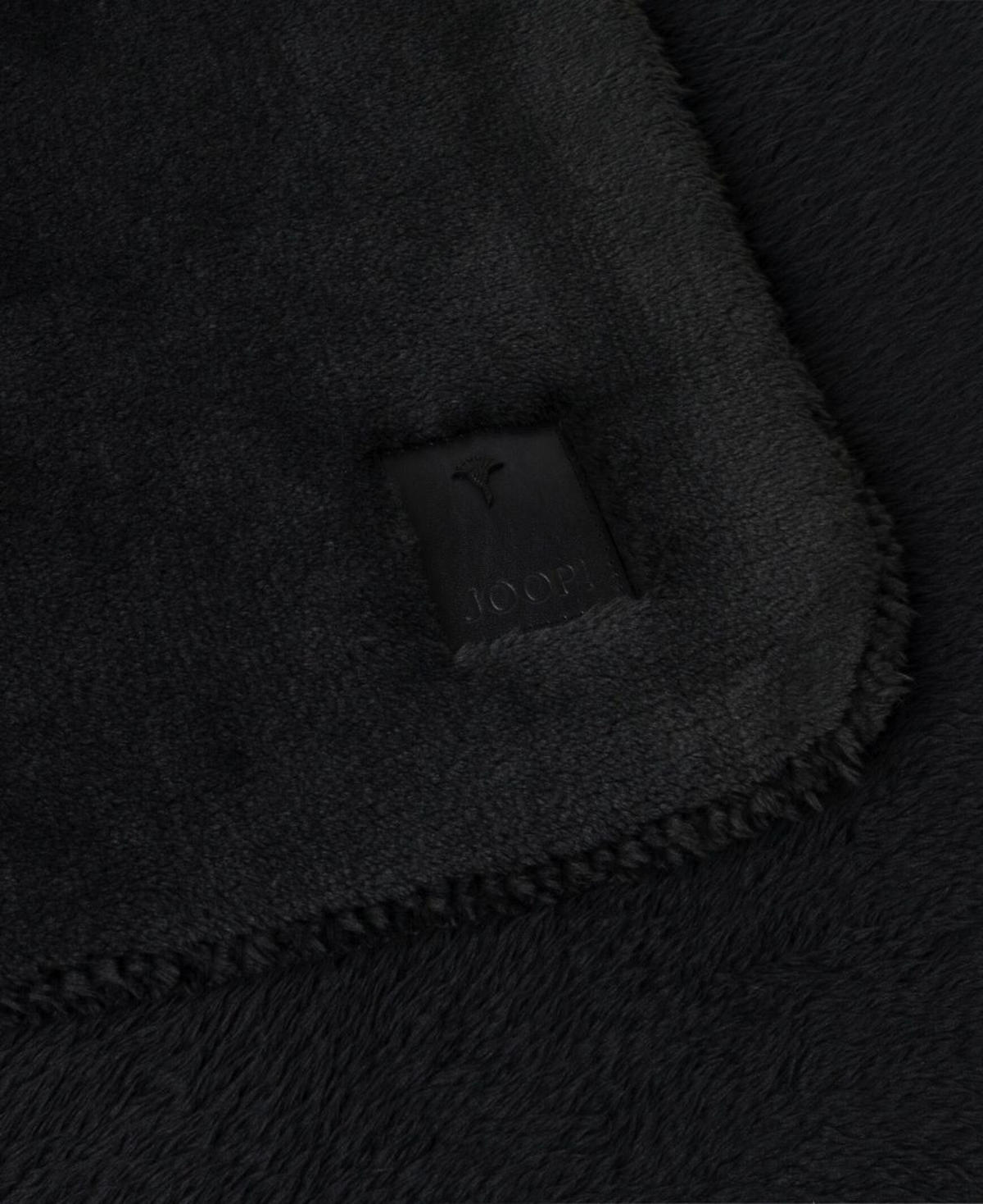 PLAID J!Sleek 150/200 cm  - Schwarz, Design, Textil (150/200cm) - Joop!