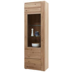 VITRINE Colorado Colorado Alteiche  65/205/38 cm  - Alteiche/Eichefarben, KONVENTIONELL, Glas/Holz (65/205/38cm) - Voleo