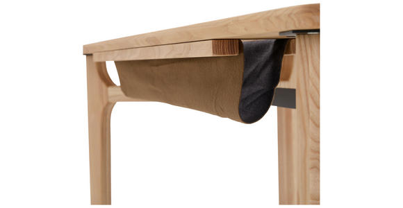 SCHREIBTISCH 140/65/75 cm  in Eschefarben  - Eschefarben, Natur, Holz (140/65/75cm) - Linea Natura