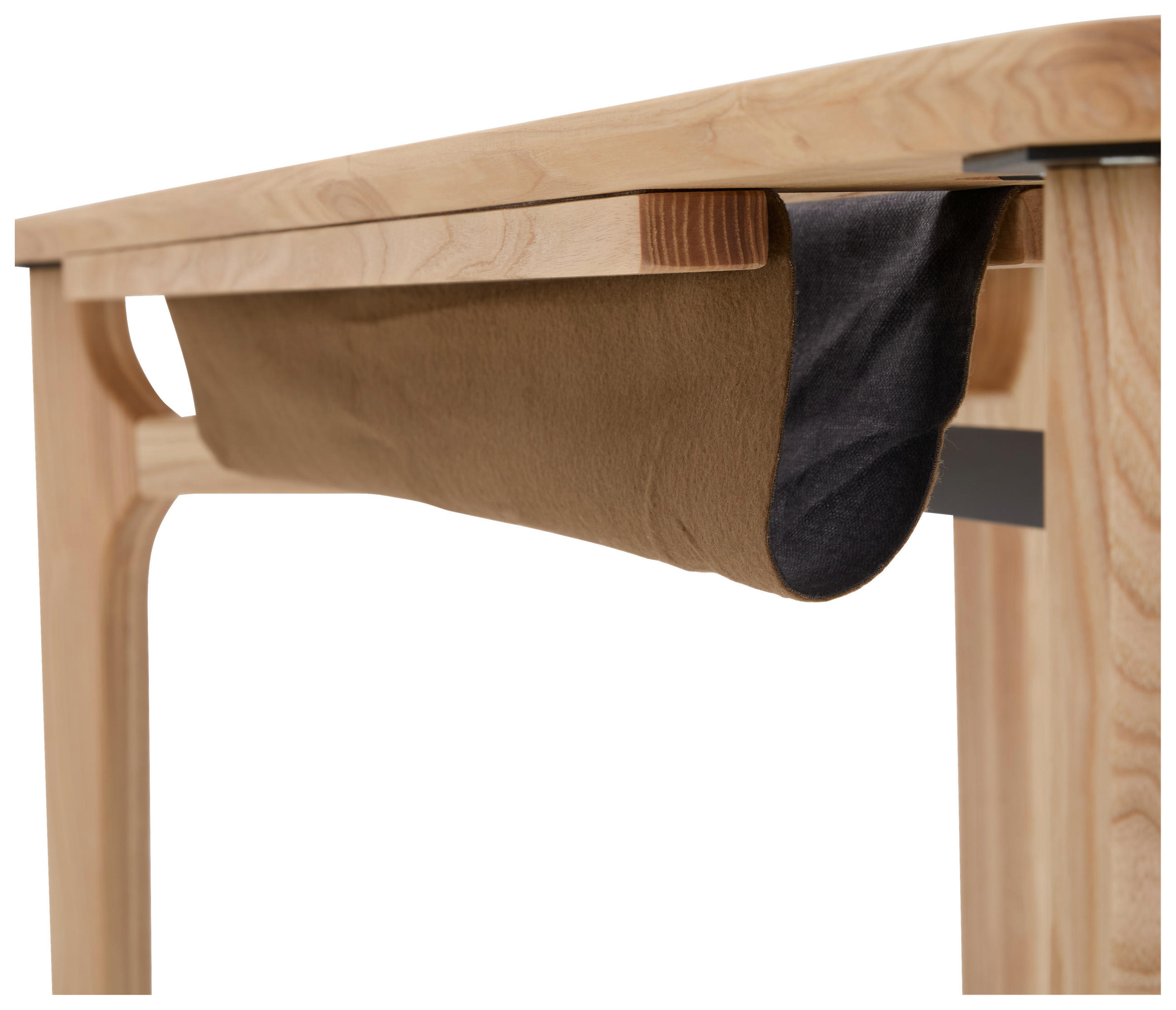 Thumbnail - Linea Natura Schreibtisch, Esche, Holz, Esche, massiv, rechteckig, konisch, 65x75x140 cm, Fsc, Arbeitszimmer, Schreibtis...