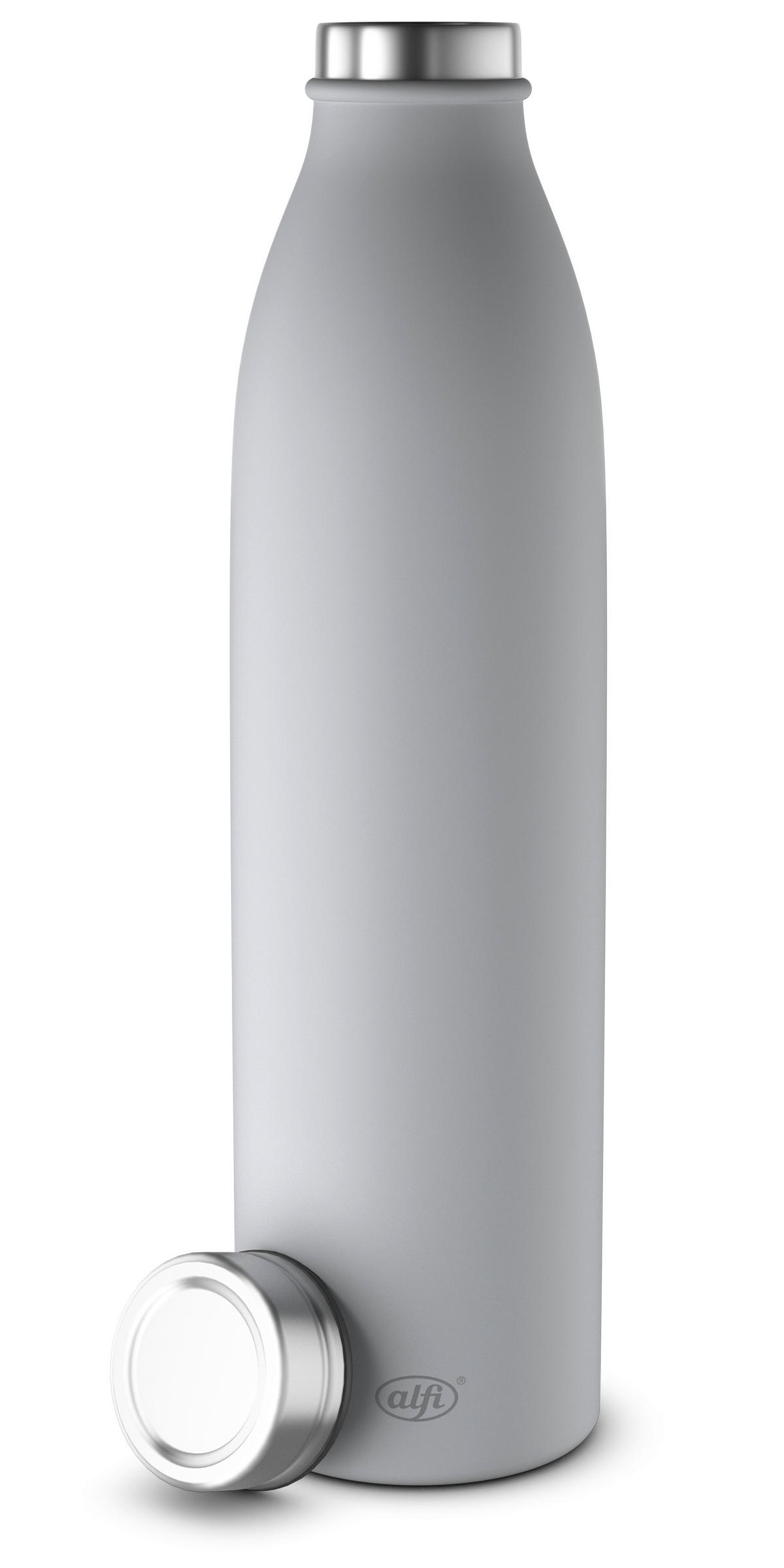 ISOLIERFLASCHE PURE BOTTLE 0,75 L  - Hellgrau, Basics, Metall (0.75l) - Alfi
