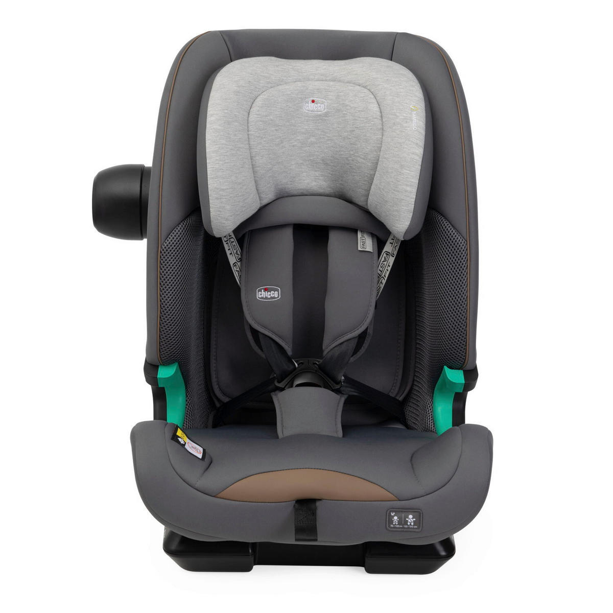 KINDERAUTOSITZ Seat & Go I-Size  - Dunkelgrau/Hellgrau, Basics, Textil (44/62/44cm) - Chicco