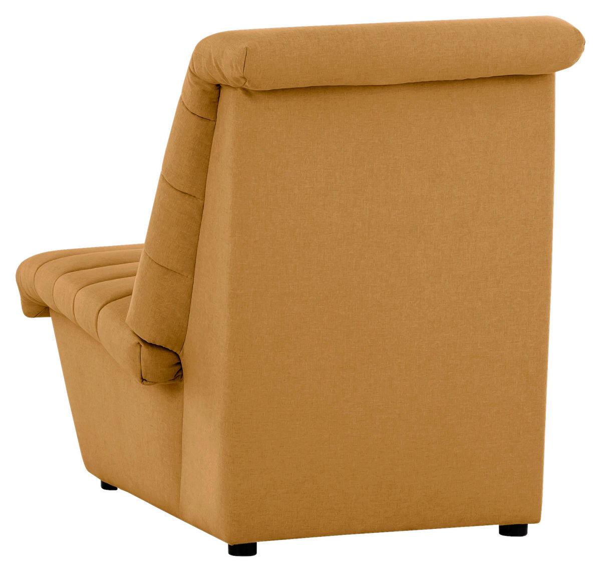 SESSEL Webstoff Senfgelb    - Senfgelb/Schwarz, Design, Kunststoff/Textil (72/92/103cm) - LOOKS by W.Joop
