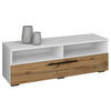 LOWBOARD  in 115/39/40 cm  - Honigeiche/Weiss, Modern, Holzwerkstoff/Kunststoff (115/39/40cm) - MID.YOU