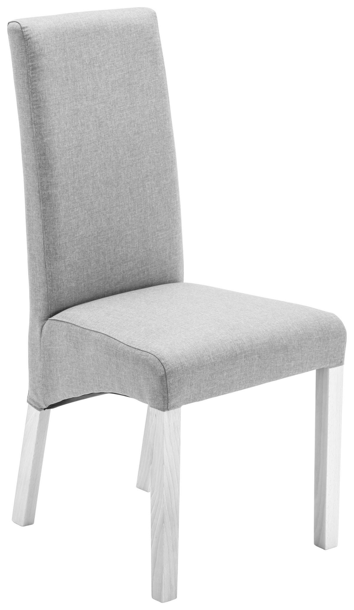 STUHL  in Webstoff Holz, Textil  - Taupe/Eichefarben, KONVENTIONELL, Holz/Textil (47/102/57cm) - Xora