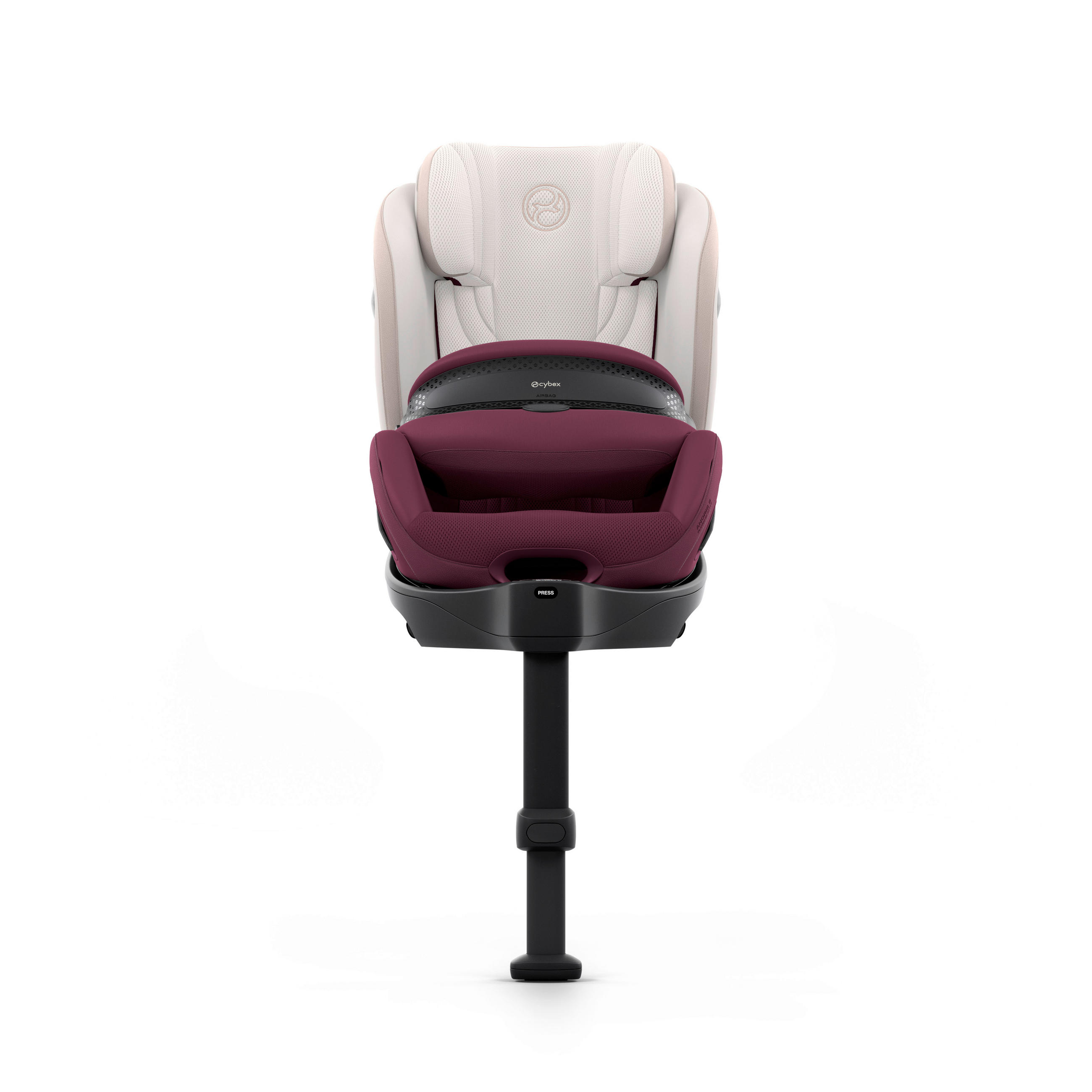 KINDERAUTOSITZ Anoris Si Style Quartz Pink  - Hellrosa, Basics, Kunststoff/Textil (68,9/48/64,1cm) - cybex PLATINUM