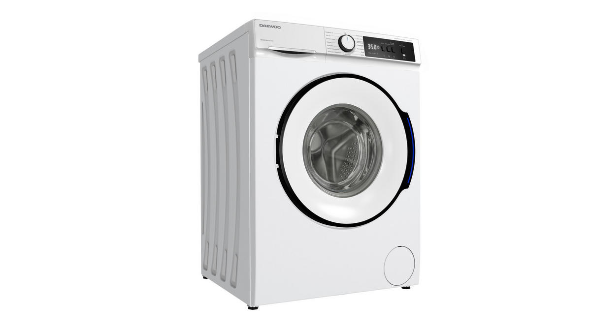 WASCHMASCHINE WM-FB9594W1A-DE  - Weiß, Basics, Glas/Kunststoff (59,7/84,5/58,2cm) - Daewoo