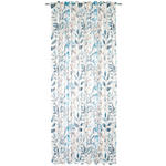 FERTIGVORHANG halbtransparent  - Blau, KONVENTIONELL, Textil (140/245cm) - Esposa