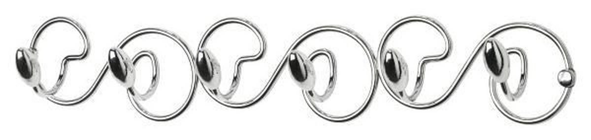GARDEROBENLEISTE  in Chromfarben  - Chromfarben, Design, Metall (40/6,5/5,5cm) - Carryhome