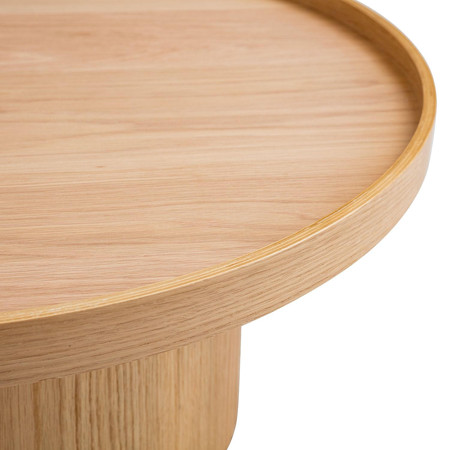 SOFFBORD i trä, trämaterial 80/80/35 cm  - ekfärgad/naturfärgad, Modern, trämaterial/trä (80/80/35cm) - Niels Andersson