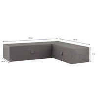 SCHUTZHÜLLE  - Grau, Basics, Kunststoff (235/235/70cm)