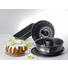 DR.OETKER BACKFORMEN-SET 4 tlg - Schwarz, Metall (32/33cm) - Dr.Oetker DR.OETKER BACKFORMEN-SET 4 tlg - Schwarz, Metall (32/33cm) - Dr.Oetker