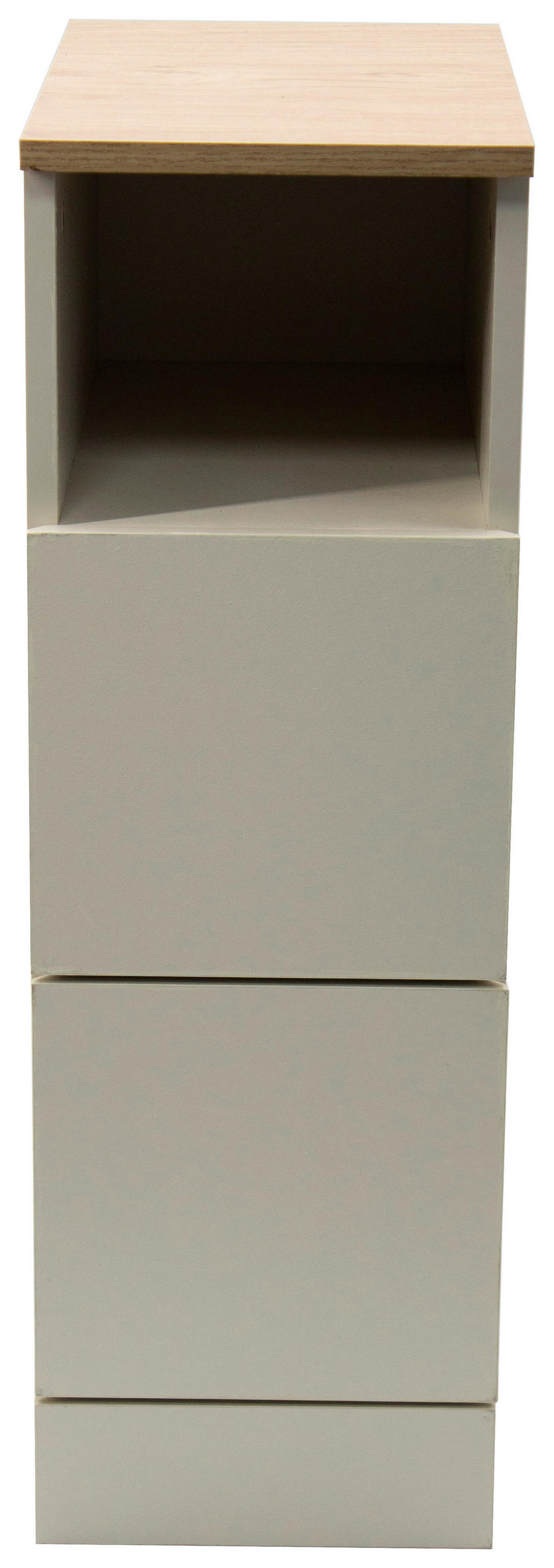 NACHTSCHRANK 19,6/60/34 cm, Kaschmir, Eiche Artisan,  - Kaschmir/Eiche Artisan, Basics, Holzwerkstoff (19,6/60/34cm) - Boxxx