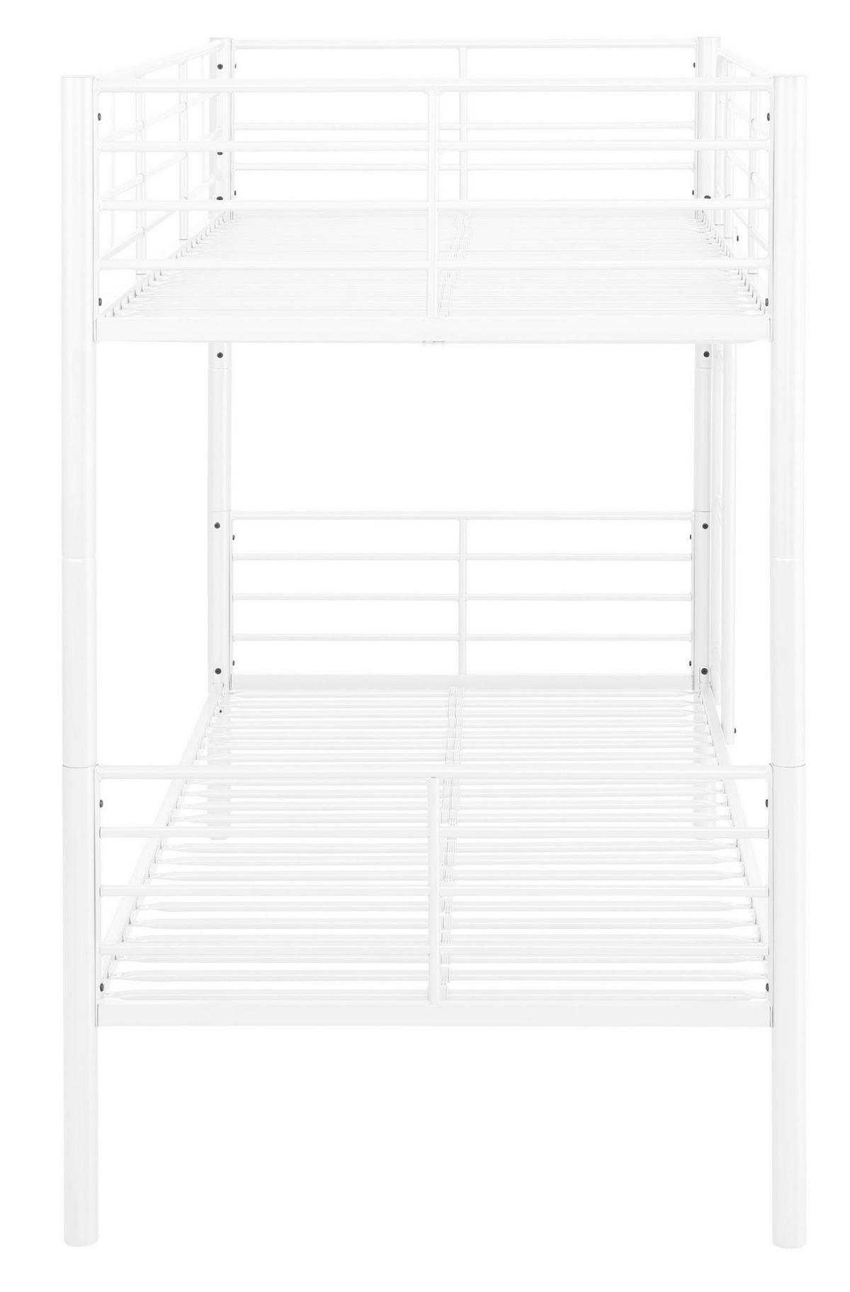 HOCHBETT  - Weiß, Design, Metall (208/160/97cm) - MID.YOU