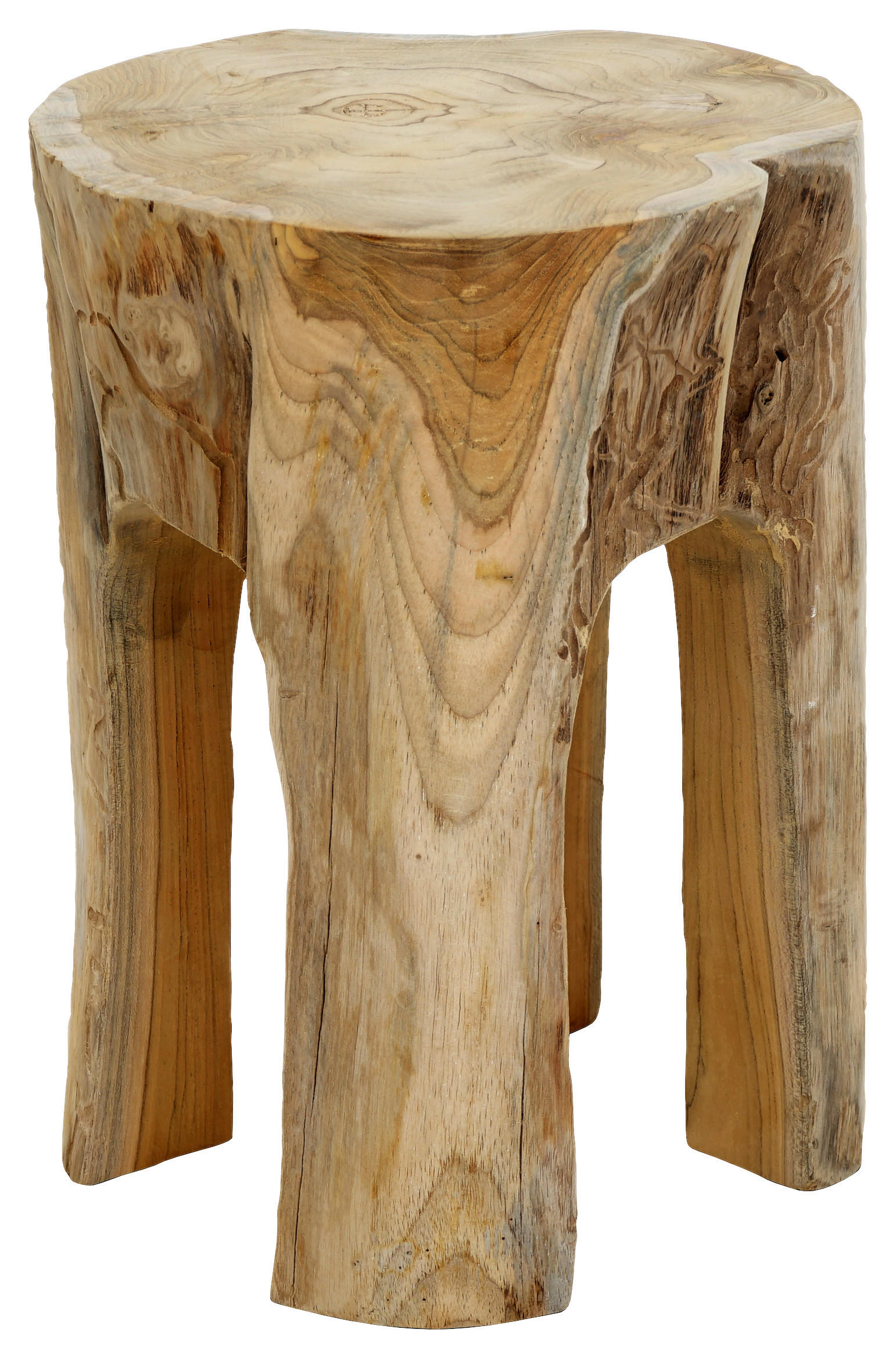 Ambia Garden Hocker Natur, Teak 30x40x30 cm