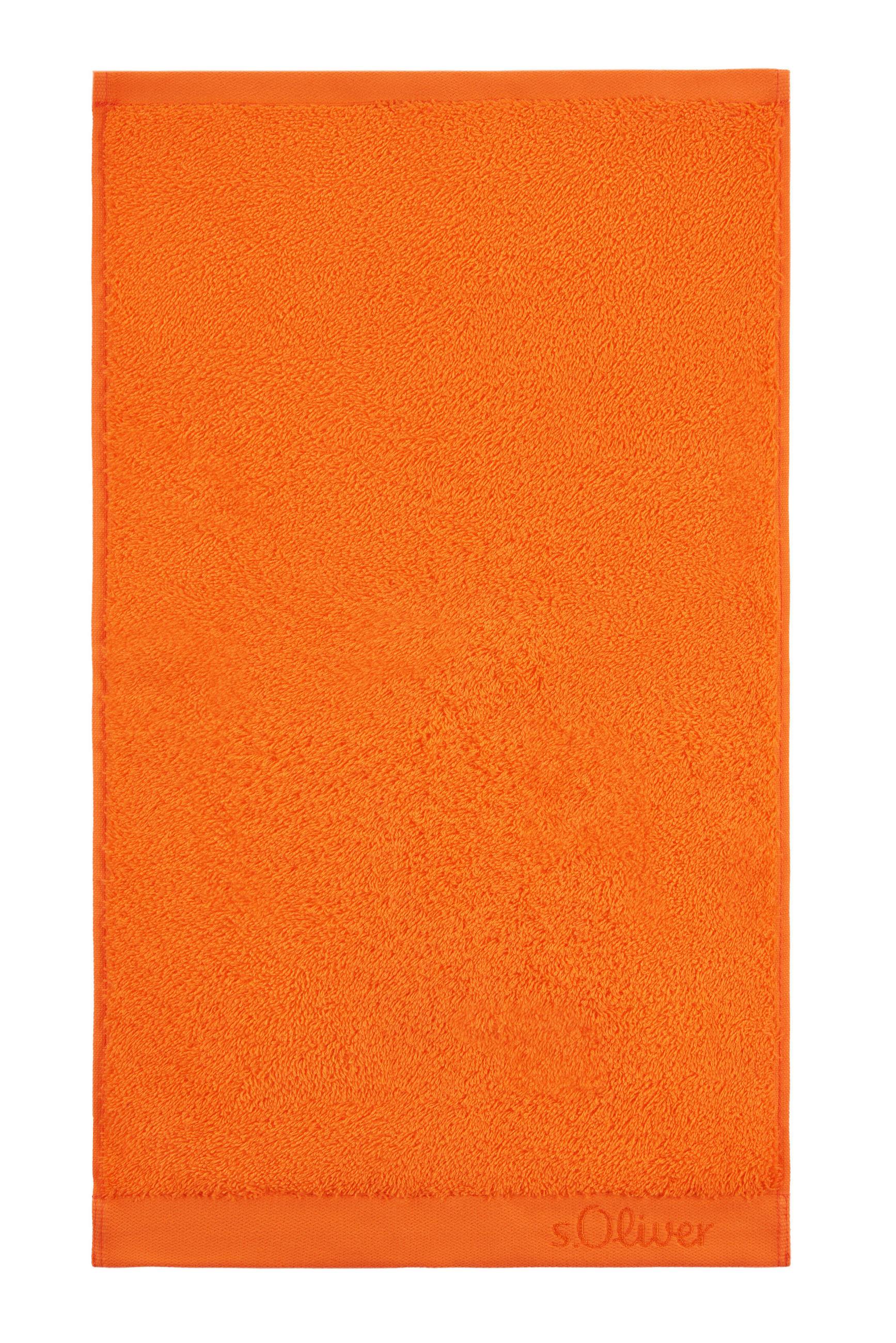 GÄSTETUCH 30/50 cm s.Oliver Orange 2-teilig  - Orange, Trend, Textil (30/50cm) - S. Oliver