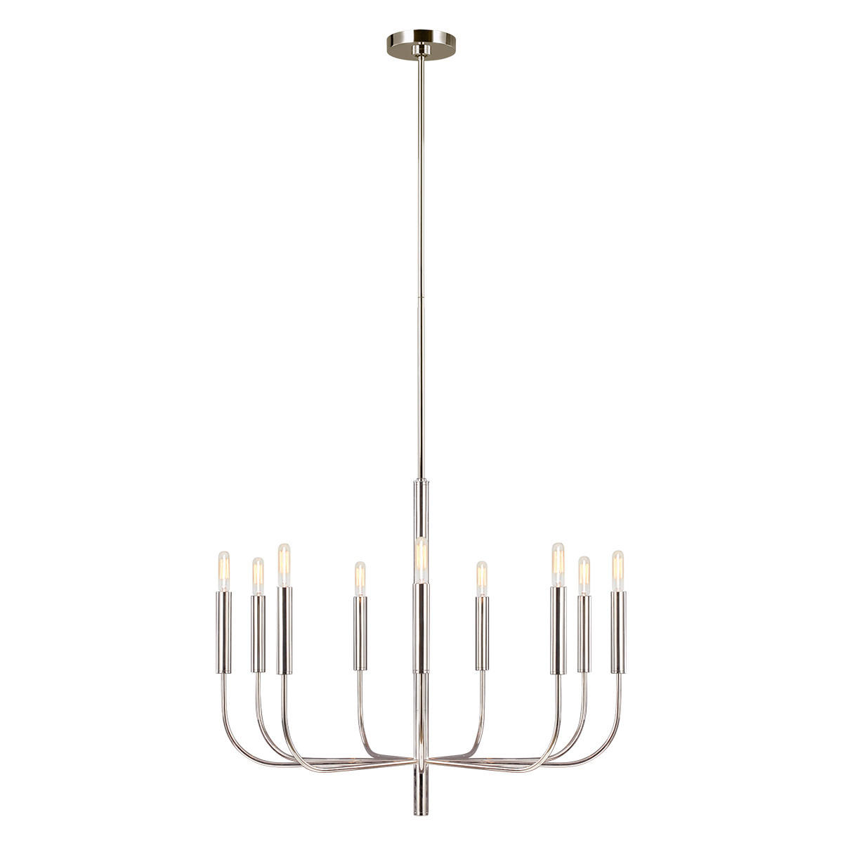 TAKKRONA FE-Brianna 75.9/83.7 cm  - nickelfärgad, Design, metall (75.9/83.7cm) - Elstead Lighting