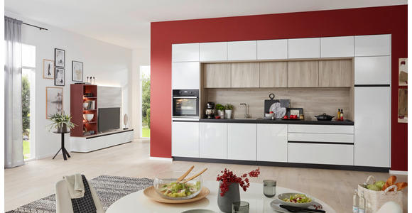 EINBAUKÜCHE   - Design, Holzwerkstoff - Novel