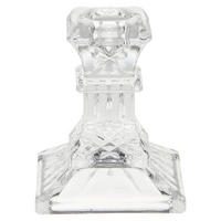STOJAN NA SVIEČKU  sklo - priehľadné, Basics, sklo (8/10cm) - Ambia Home
