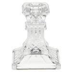 KERZENHALTER - Transparent, Basics, Glas (8/10cm) - Ambia Home