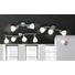 LED-STRAHLER - Weiß/Nickelfarben, Design, Glas/Metall (10cm) - Novel