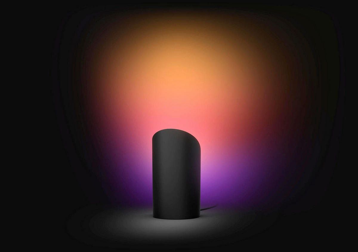 LED-TISCHLEUCHTE - Schwarz, Basics, Metall (7,6/15,7/9,1cm) - Philips HUE