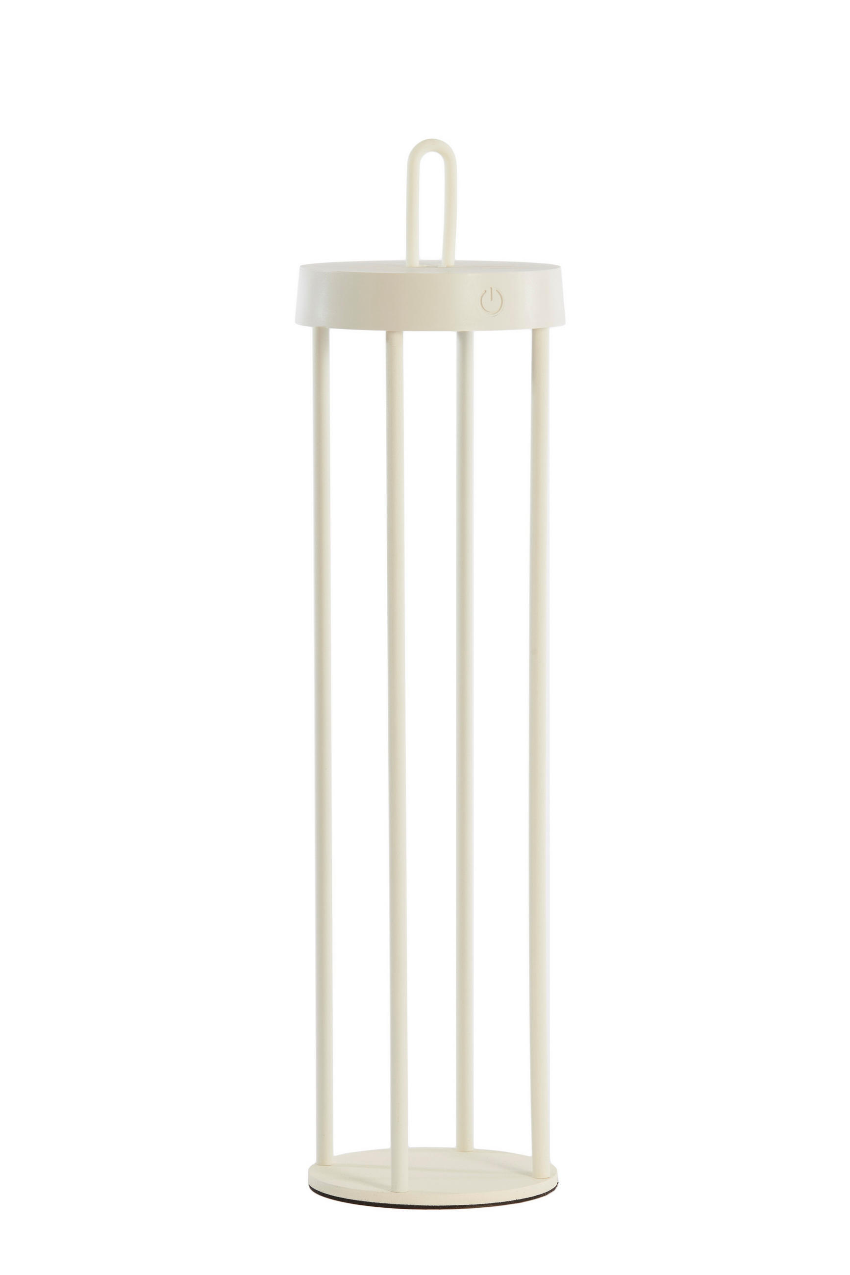 LED-TISCHLEUCHTE 13/50 cm   - Creme, Trend, Kunststoff/Metall (13/50cm) - Light & Living