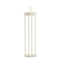 LED-TISCHLEUCHTE 13/50 cm   - Creme, Trend, Kunststoff/Metall (13/50cm) - Light & Living