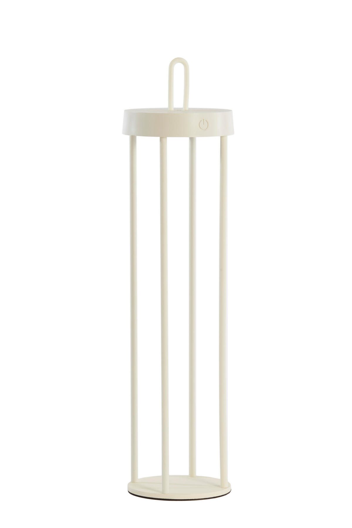 LED-TISCHLEUCHTE 13/50 cm   - Creme, Trend, Kunststoff/Metall (13/50cm) - Light & Living