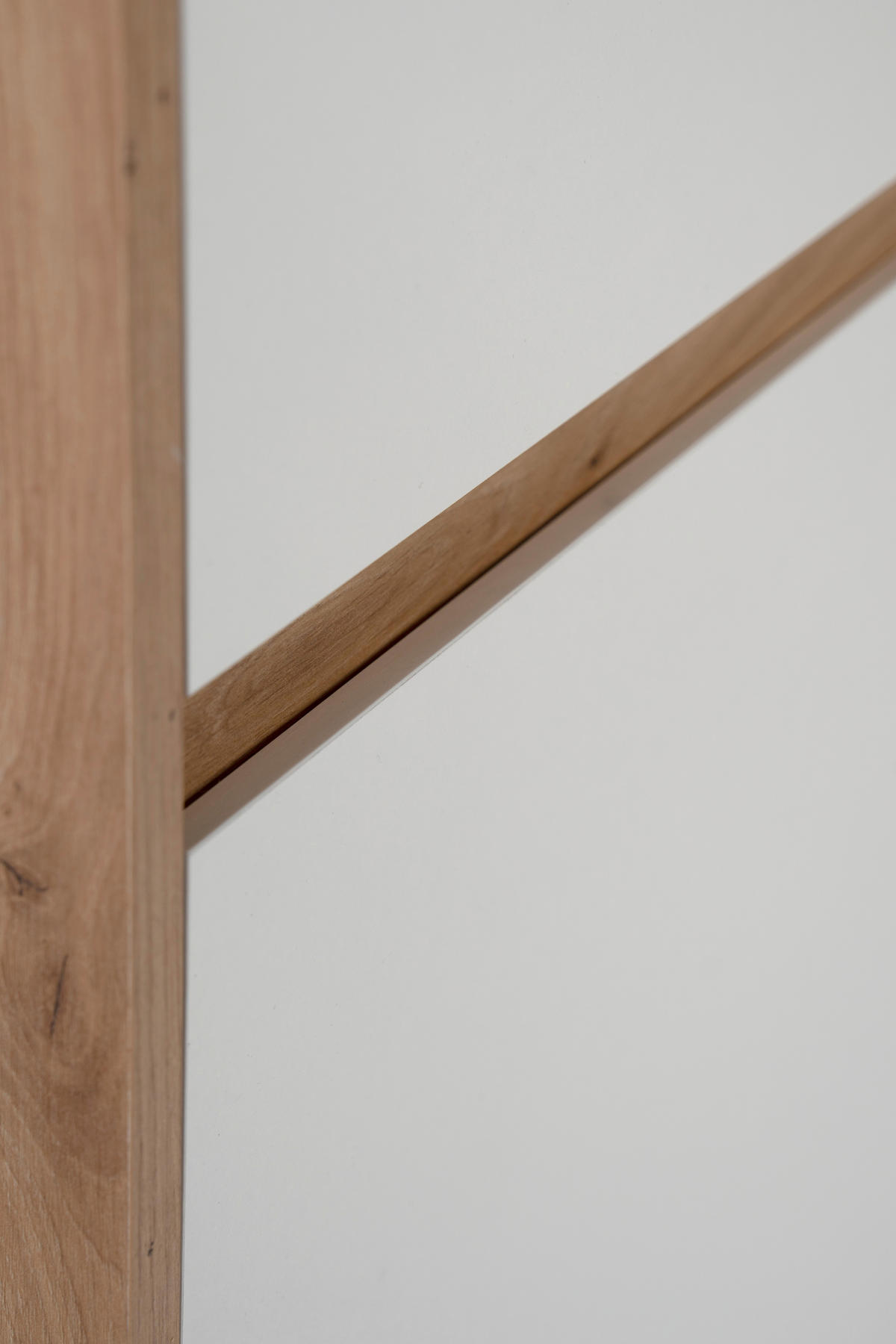 KOMODA   101,5/139,5/40 cm   hrast Artisan, bijela visoki sjaj  - hrast Artisan/bijela visoki sjaj, Trend, drvni materijal (101,5/139,5/40cm) - MID.YOU