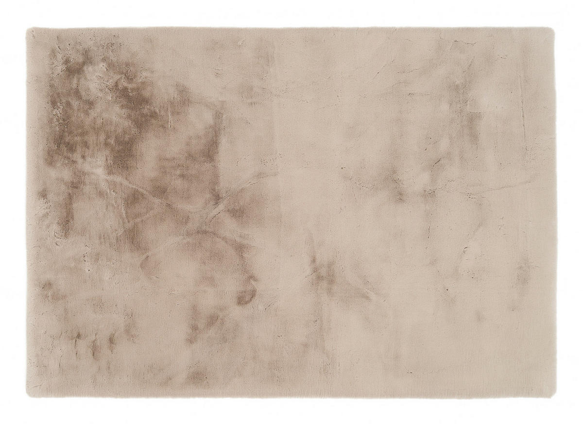 HOCHFLORTEPPICH 140/200 cm Nuvola - Exklusiv Taupe  - Taupe, Basics, Textil (140/200cm) - Novel