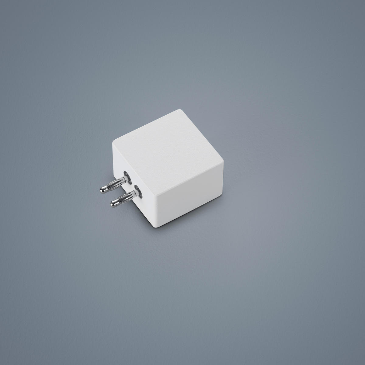 DECKENLEUCHTE 4,5/4,5/3 cm   - Weiß, Basics, Metall (4,5/4,5/3cm) - Helestra