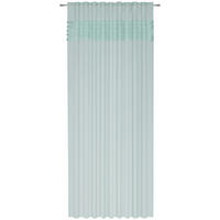 FERTIGVORHANG halbtransparent  - Mintgrün, KONVENTIONELL, Textil (140/245cm) - Esposa