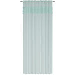 FERTIGVORHANG halbtransparent  - Mintgrün, KONVENTIONELL, Textil (140/245cm) - Esposa