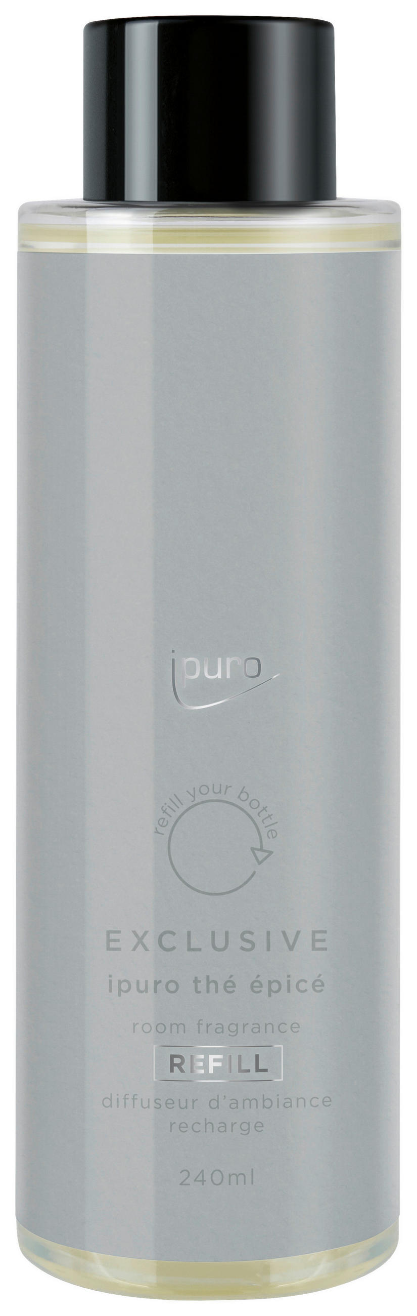 RAUMDUFT-NACHFÜLLUNG 240 ml  - Grau, Basics (240ml) - Ipuro