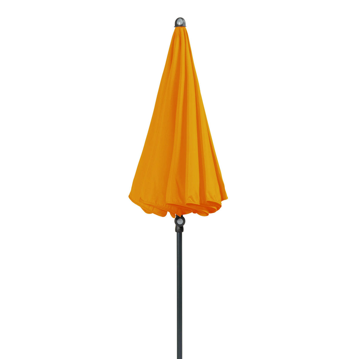 SONNENSCHIRM 150 cm   - Anthrazit/Orange, Basics, Textil/Metall (150cm) - Doppler