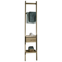 HANDTUCHLEITER - Eichefarben, Design, Holz (37/184,6/35cm) - Voglauer