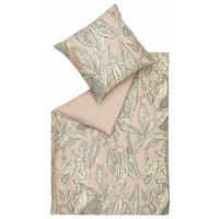 WENDEBETTWÄSCHE Emma Satin 155/220 cm  - Beige/Altrosa, KONVENTIONELL, Textil (155/220cm) - Schöner Wohnen
