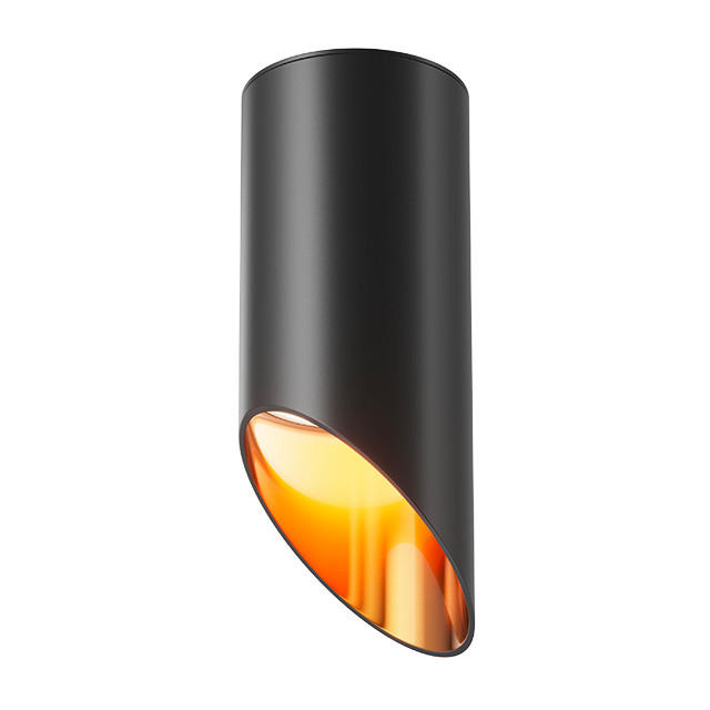 DECKENLEUCHTE  6/15 cm    - Goldfarben/Schwarz, Trend, Metall (6/15cm) - MAYTONI