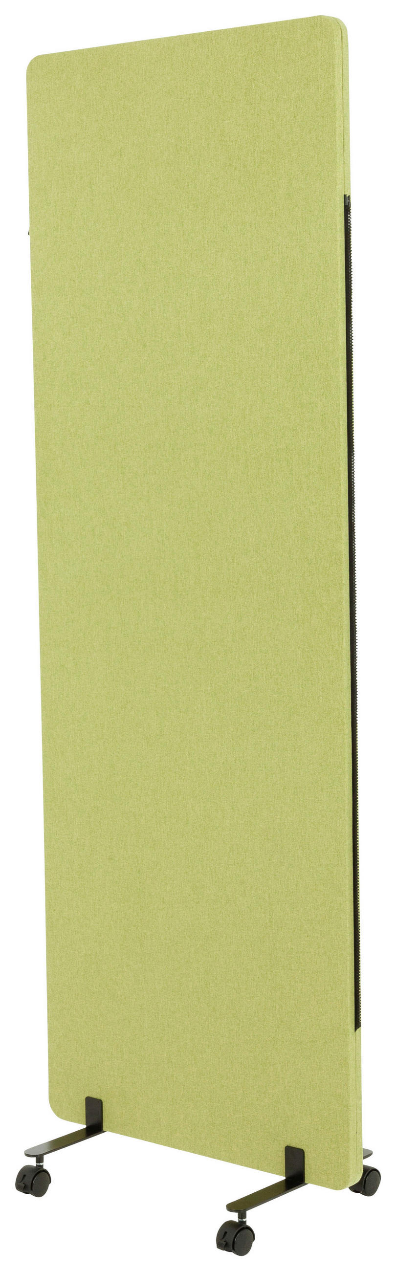 MELLANVÄGG  i metall, plast, textil  ljusgrön  - ljusgrön, Basics, metall/textil (60/177/3cm) - MID.YOU