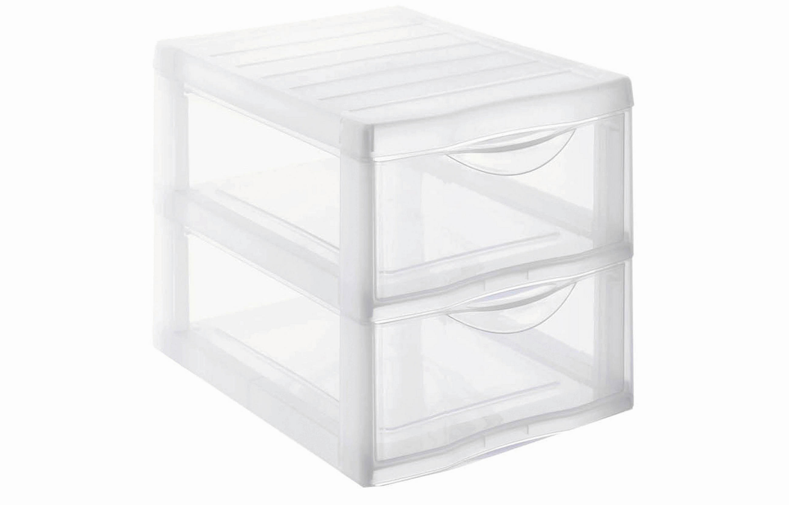 SCHUBLADENBOX  - Transparent, Basics, Kunststoff (36/25,5/26cm) - Rotho