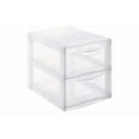 SCHUBLADENBOX  - Transparent, Basics, Kunststoff (36/25,5/26cm) - Rotho