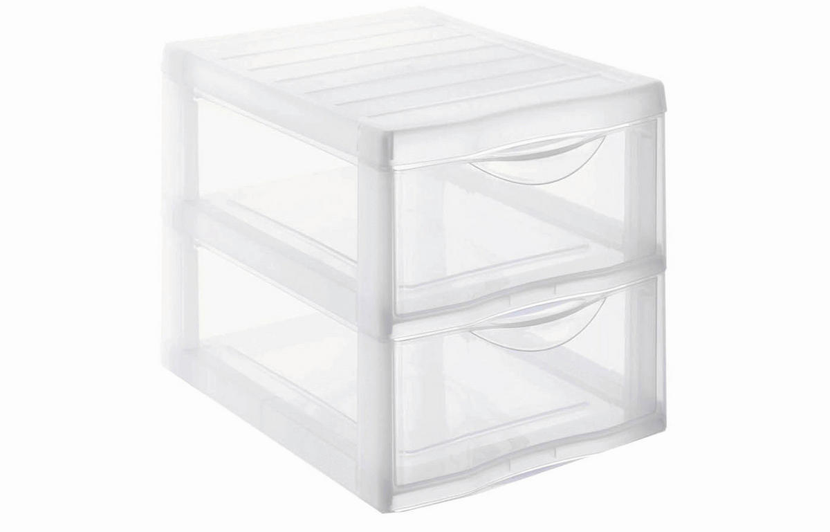 SCHUBLADENBOX  - Transparent, Basics, Kunststoff (36/25,5/26cm) - Rotho
