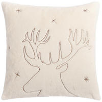 ZIERKISSEN  - Creme, LIFESTYLE, Textil (45/45cm) - X-Mas